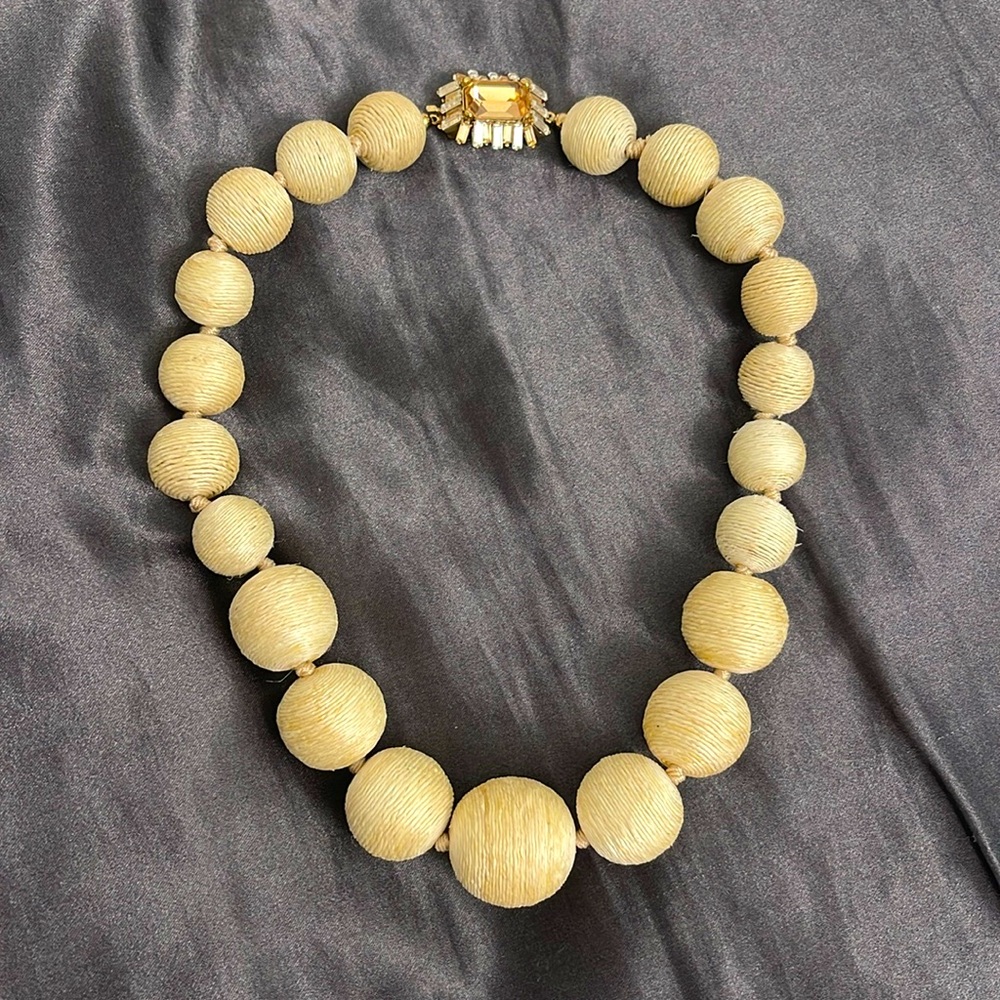 Carolina Herrera necklace with Jeweled clasp